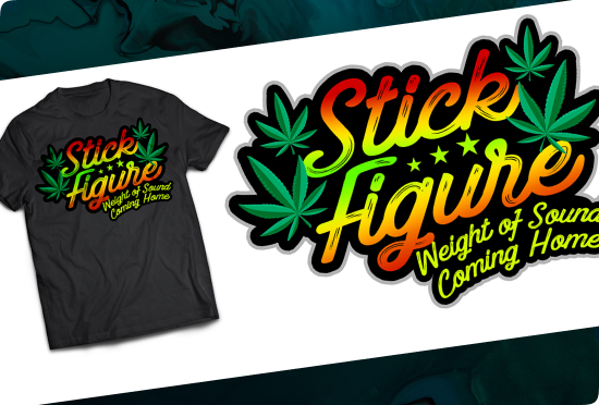 Portfolio thumbnail of stick figure t-shirt